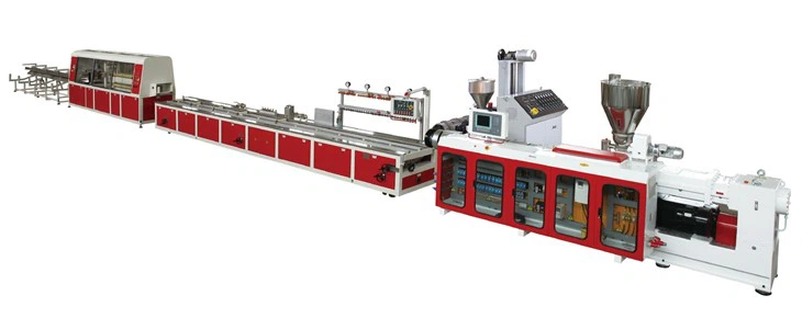 JWELL Profile extrusion line PLC touch screen